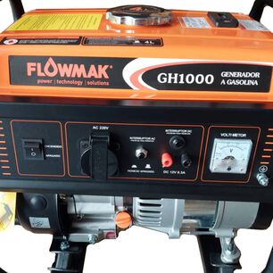 Generador El&eacute;ctrico A Gasolina Gh1000 800w 220v Flowmak