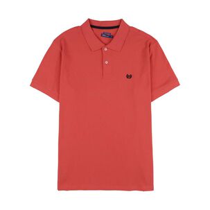 Polera Lisa Regular Manga Corta Cuello Piqué Hombre Peroe