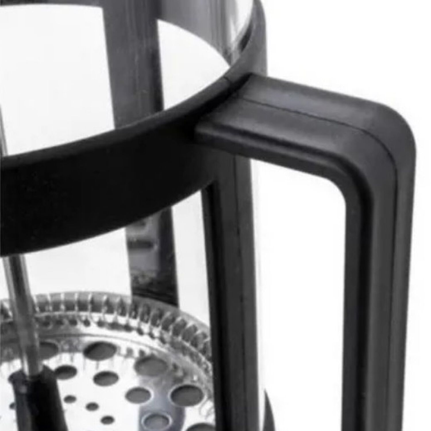 Prensa Francesa Cafetera Manual 600 Ml Glass Cafetiere Color Negro image number 3.0
