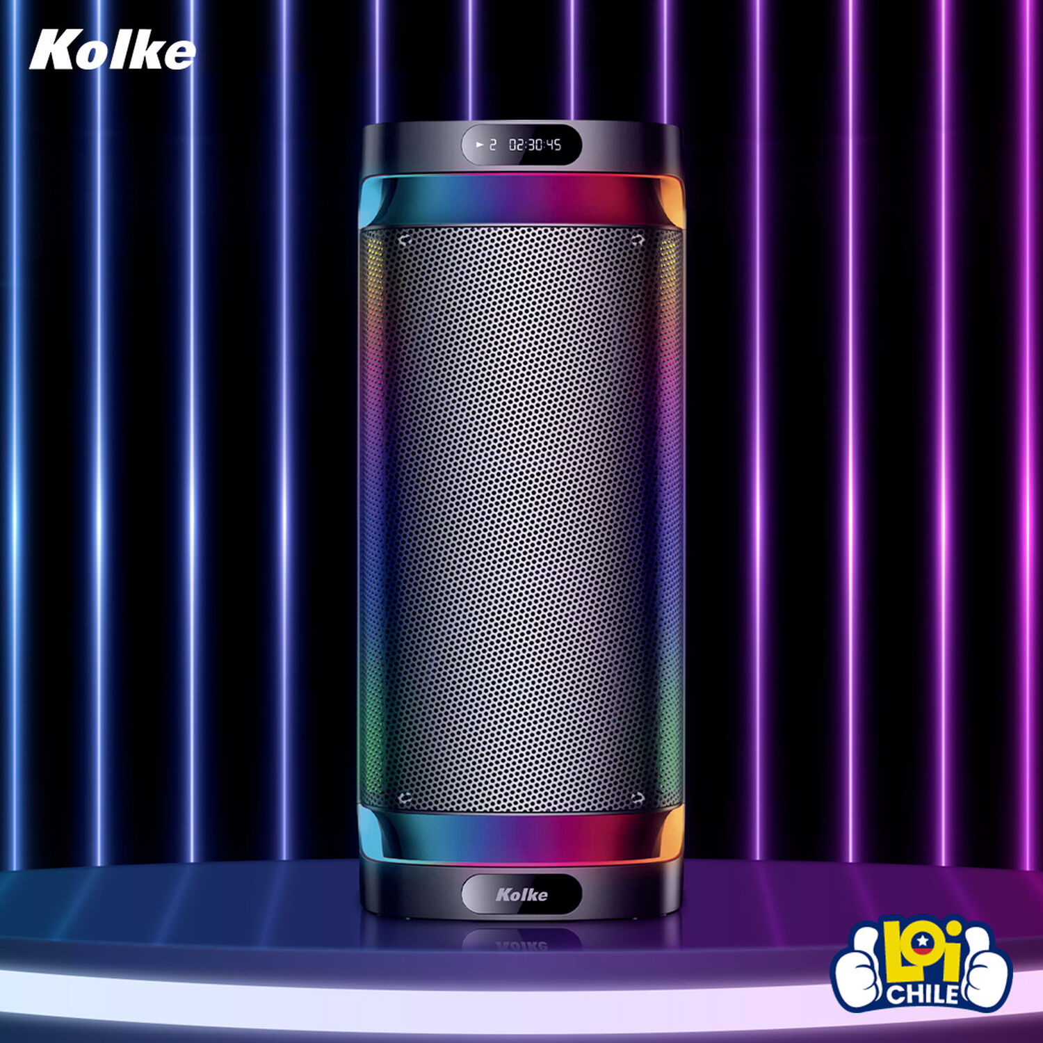 Parlante Inal&aacute;mbrico Kolke Hifi 360 750w Rms Karaoke Tws 6,5 image number 3.0