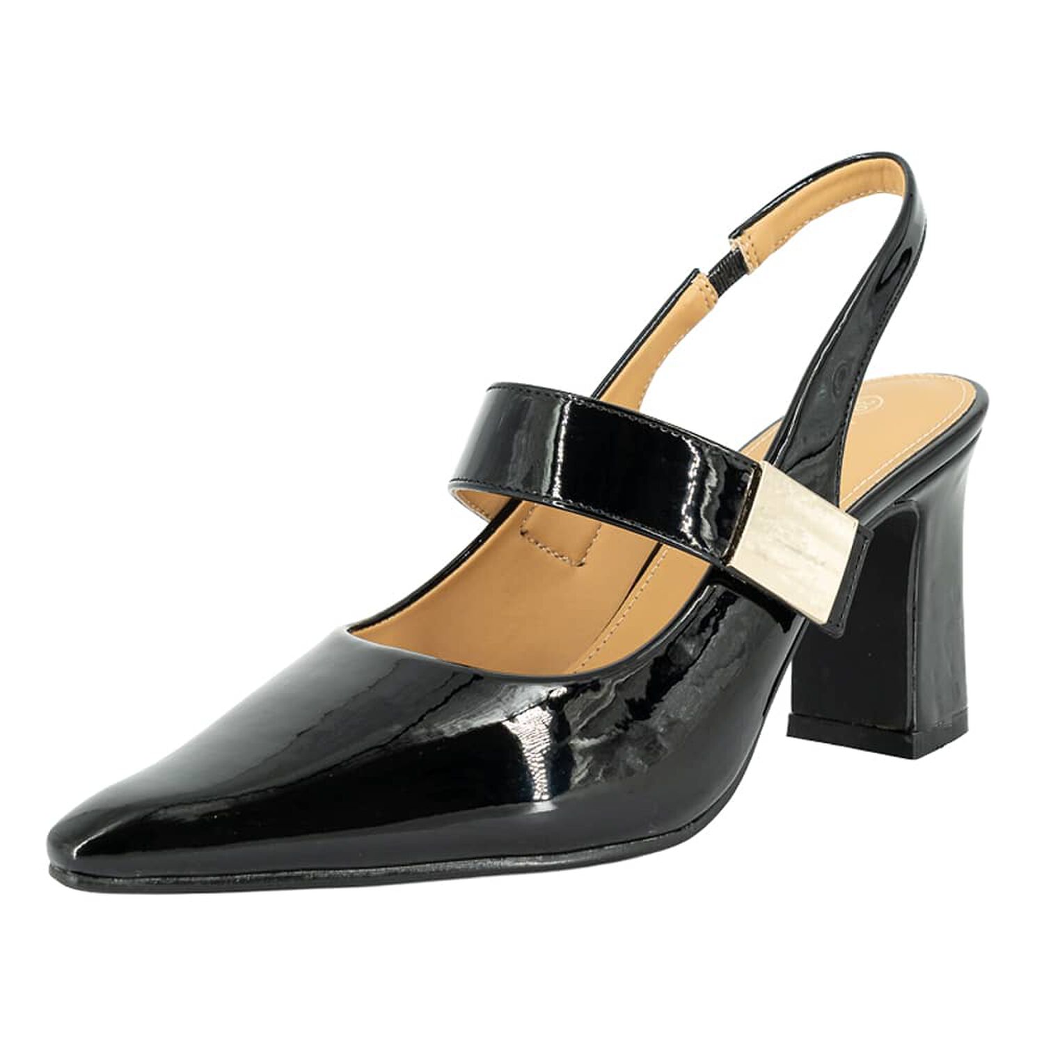 Zapato Glam Negro Charol Alquimia image number 0.0