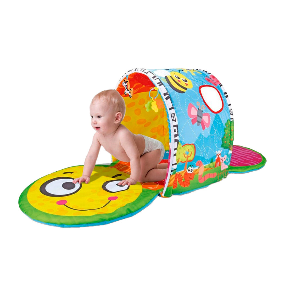 Tunel Bebe Alfombra Para Gateo Y Juego image number 0.0