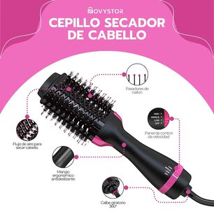 Cepillo Peine Secador Pelo Alisador El&eacute;ctrico 3 En 1