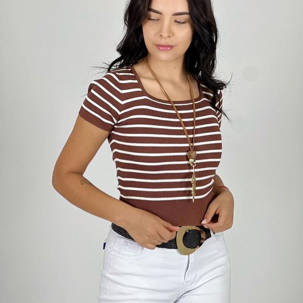 Polera Top De Líneas image number 3.0
