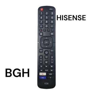Control Remoto Hisense Y Bgh Smart Tv Full Hd Netflix Youtube