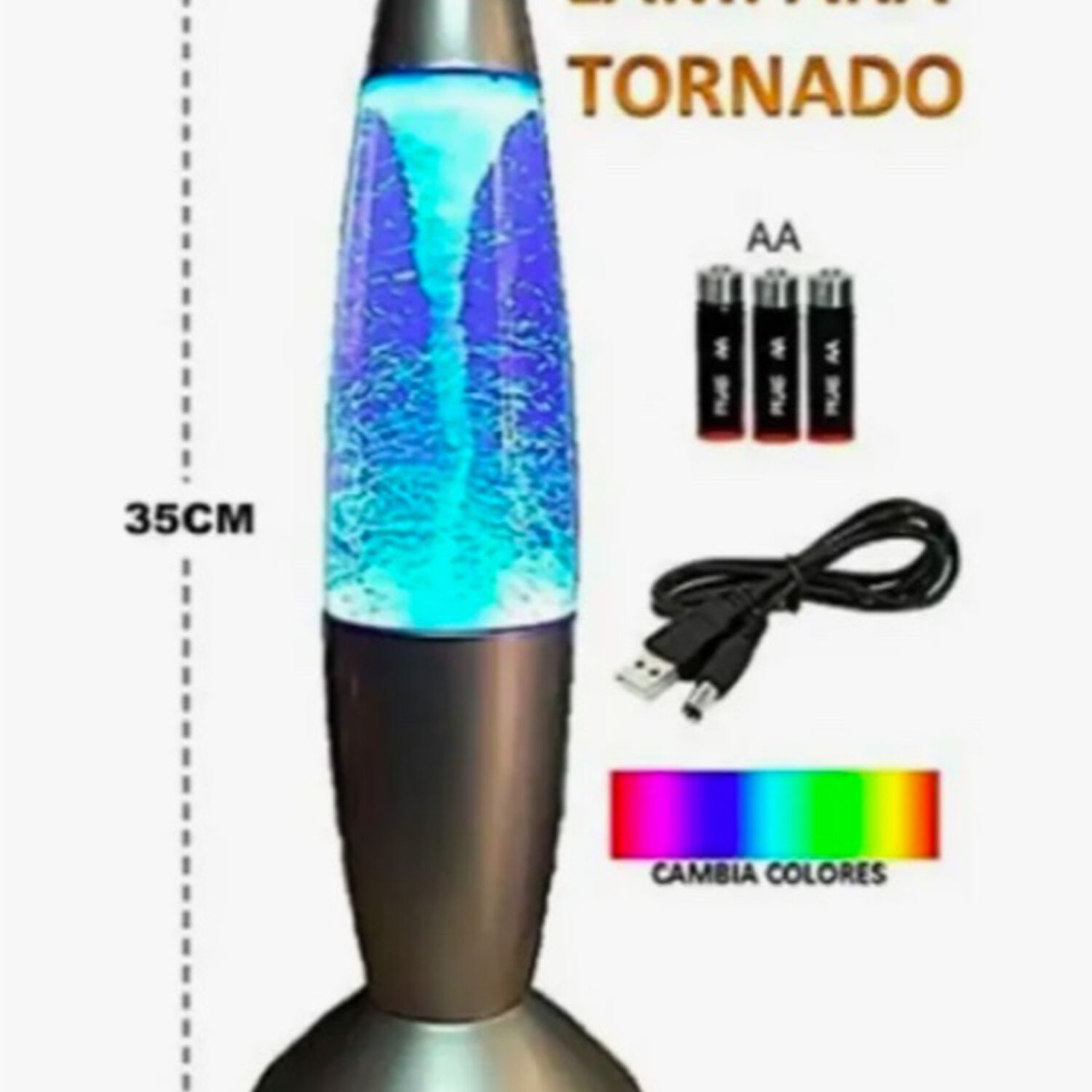 Lampara Velador Tornado image number 2.0