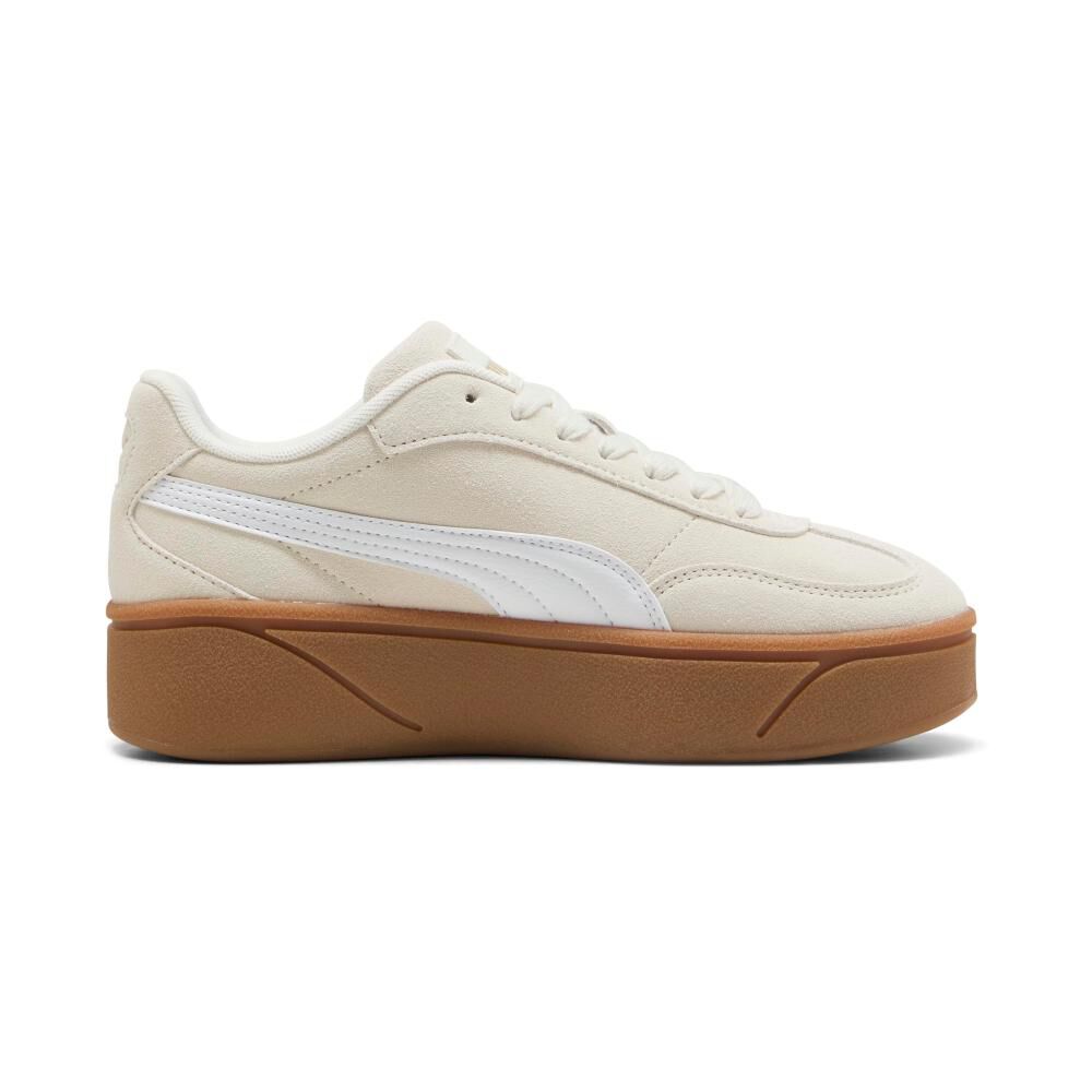 Zapatilla Urbana Mujer Puma Club Ii Era Platform Sd Crema image number 1.0