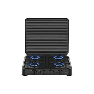 Cocina Port&aacute;til A Gas 4 Hornillas Para Camping Hogar