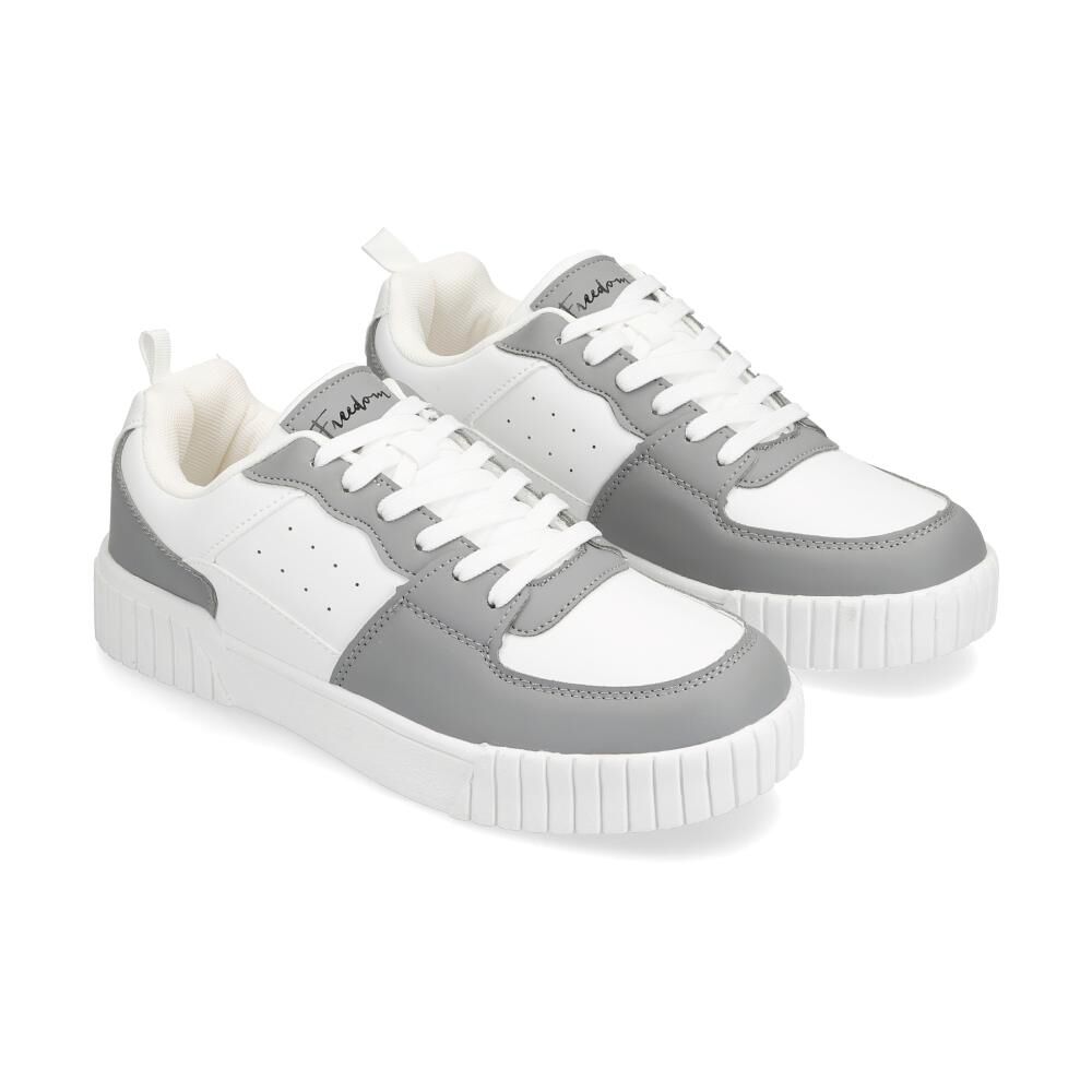 Zapatilla Urbana Mujer Freedom Grey image number 1.0