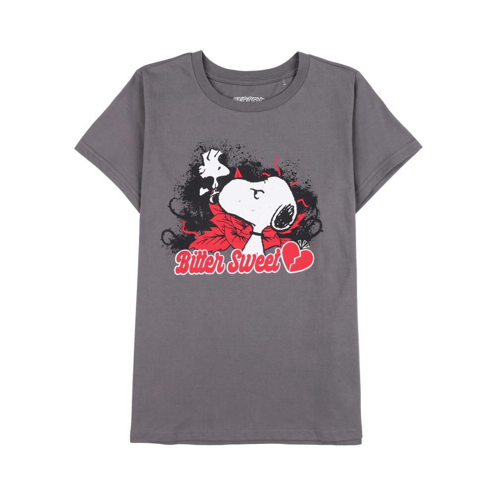 Polera Mujer Snoopy Freedom image number 0.0