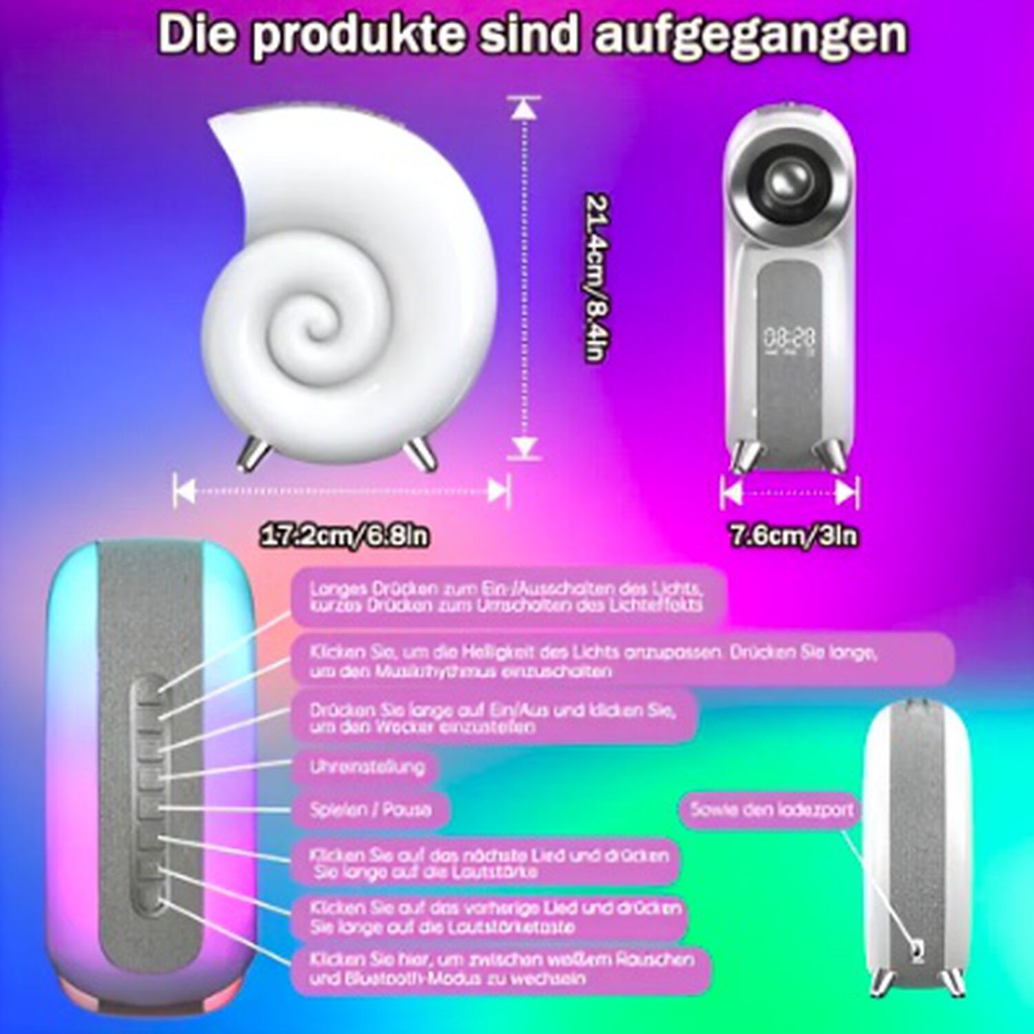 Parlante Lues Bluetooth image number 2.0