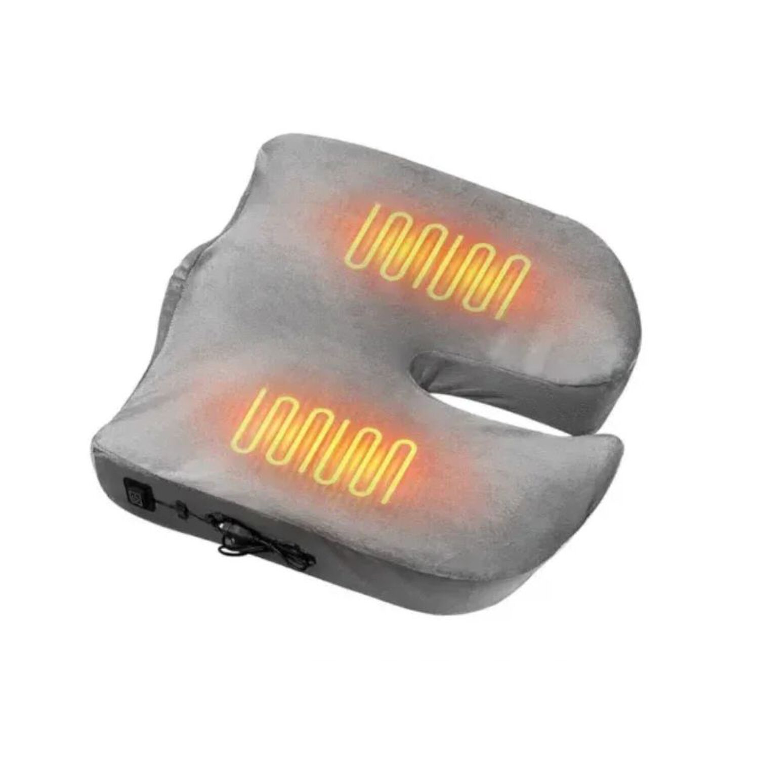 Coj&iacute;n Ergon&oacute;mico De Masaje Con Calefacci&oacute;n Para Asiento image number 0.0