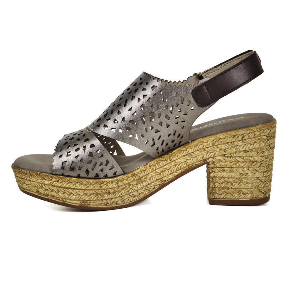 Sandalia Plateado Ahren image number 3.0