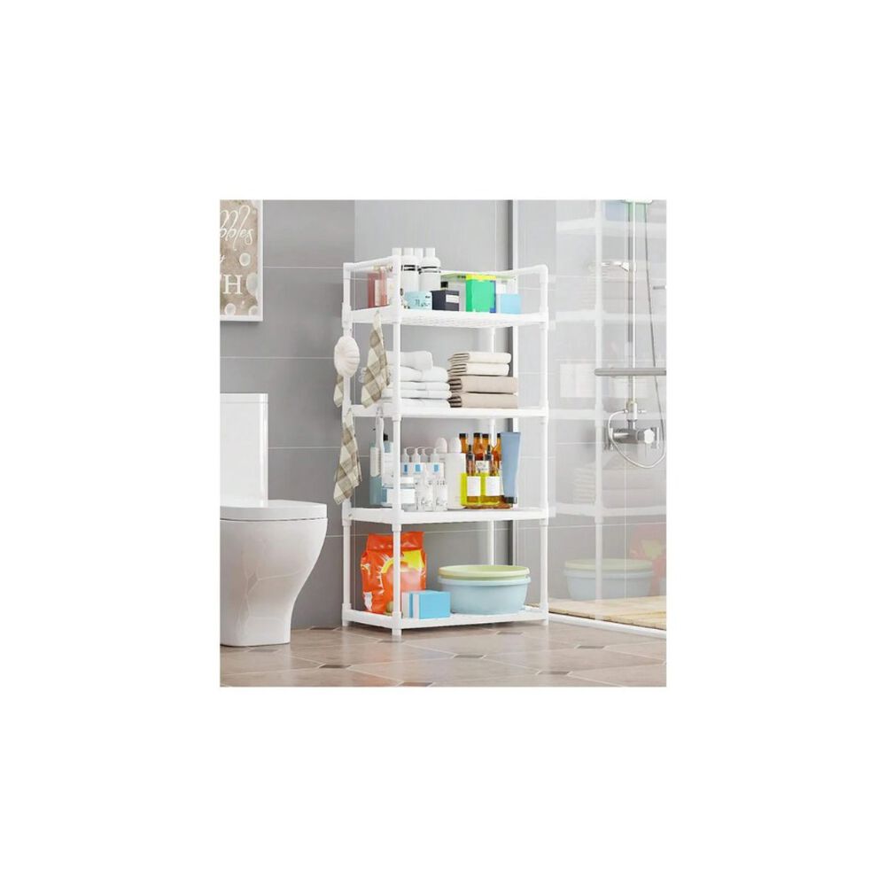Estante De Cocina Organizador 4 Niveles Multiuso Hogar Blanco image number 1.0