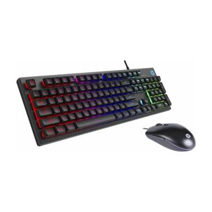 Kit Teclado Y Mouse Retroiluminado Gamer Modelo Hp Km300f
