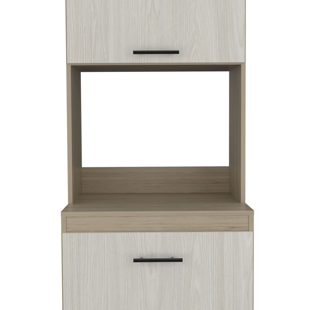 Mueble Microondas 2 Puertas 3 Repisas Fm-006e Beige image number 4.0