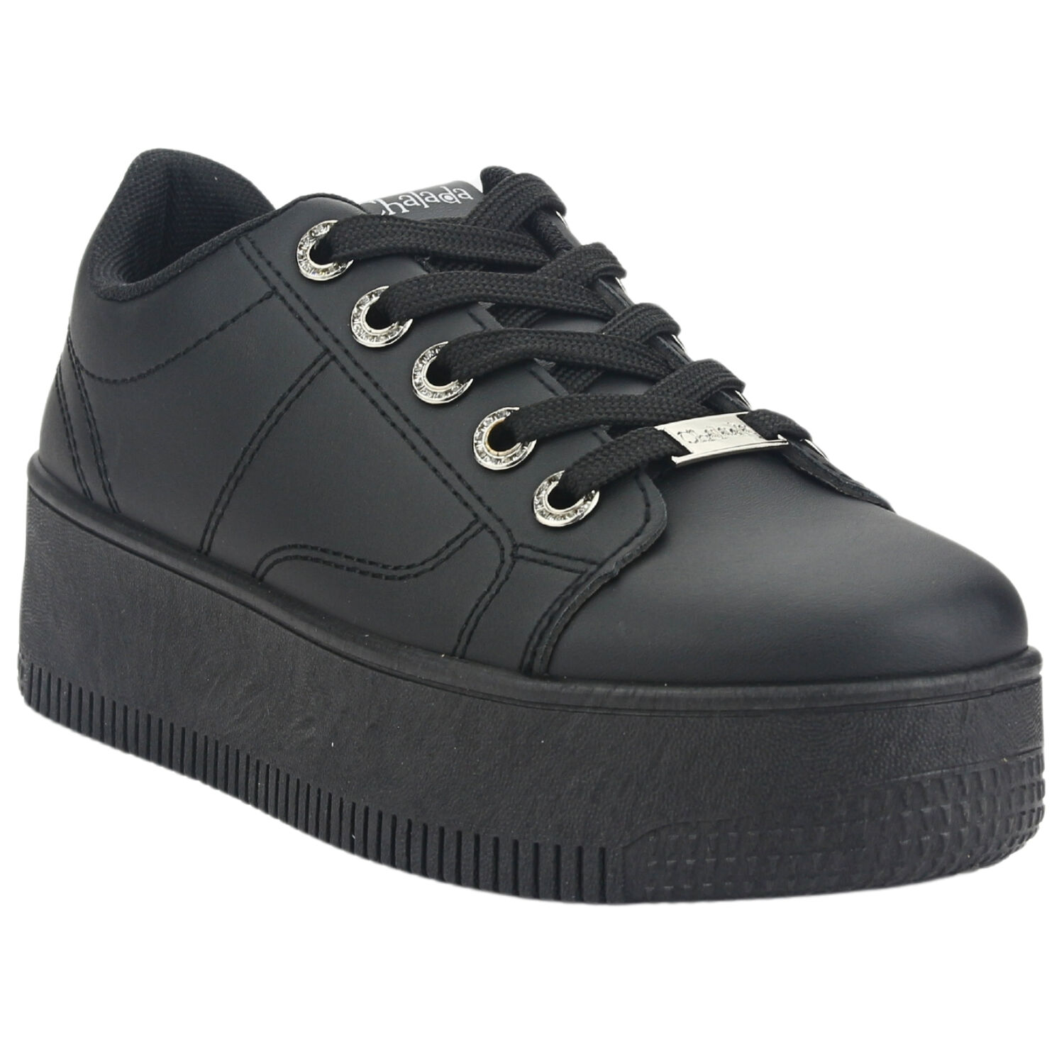 Zapatilla Chalada Mujer Metta-15 Negro Urbano image number 2.0