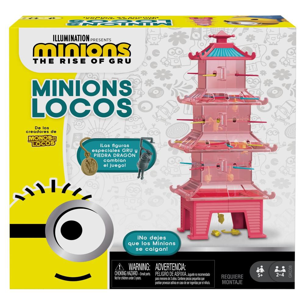 Juego Didactico Mattel Monos Locos Minions 2 image number 3.0