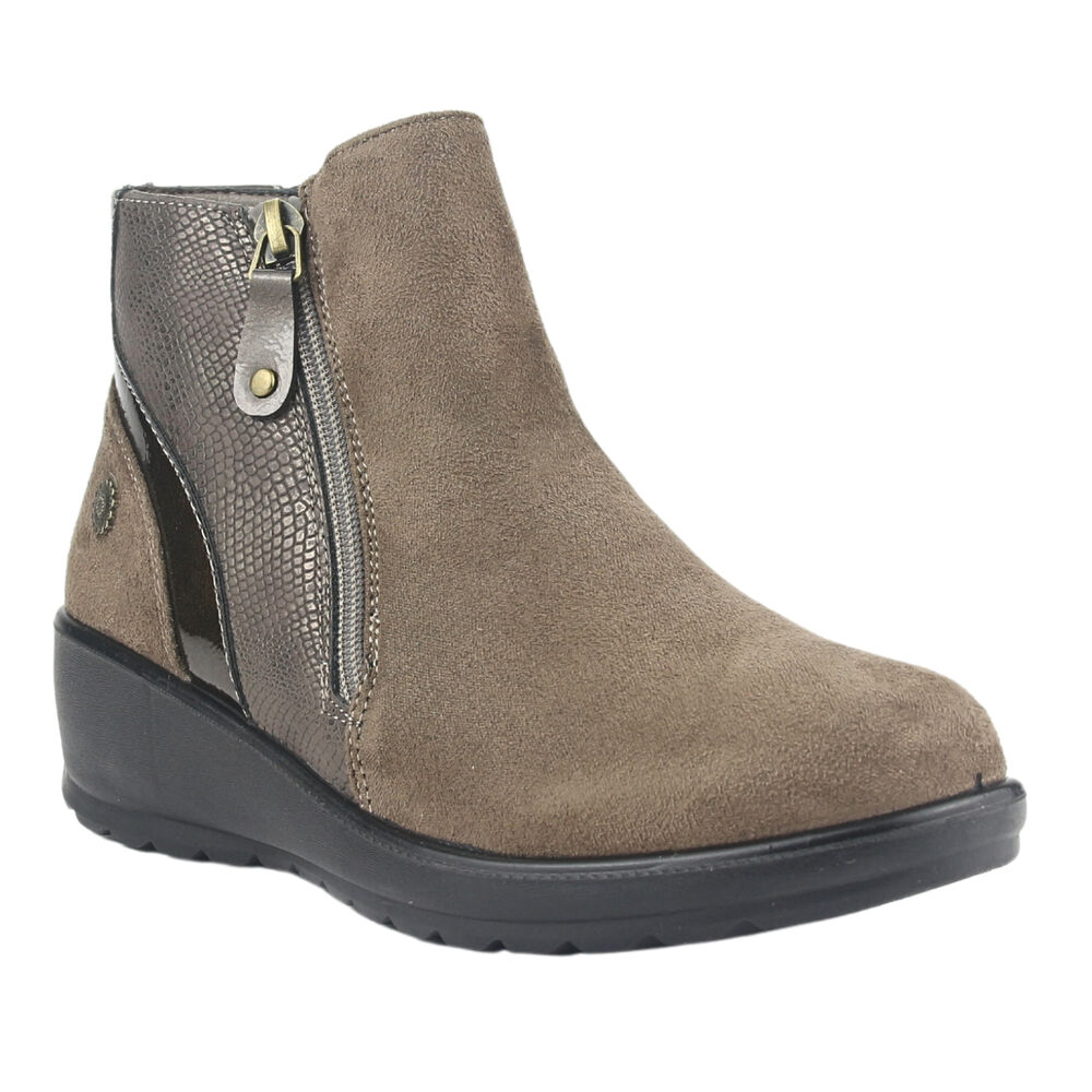 Botin Chalada Mujer Confort-5 Taupe Casual image number 2.0