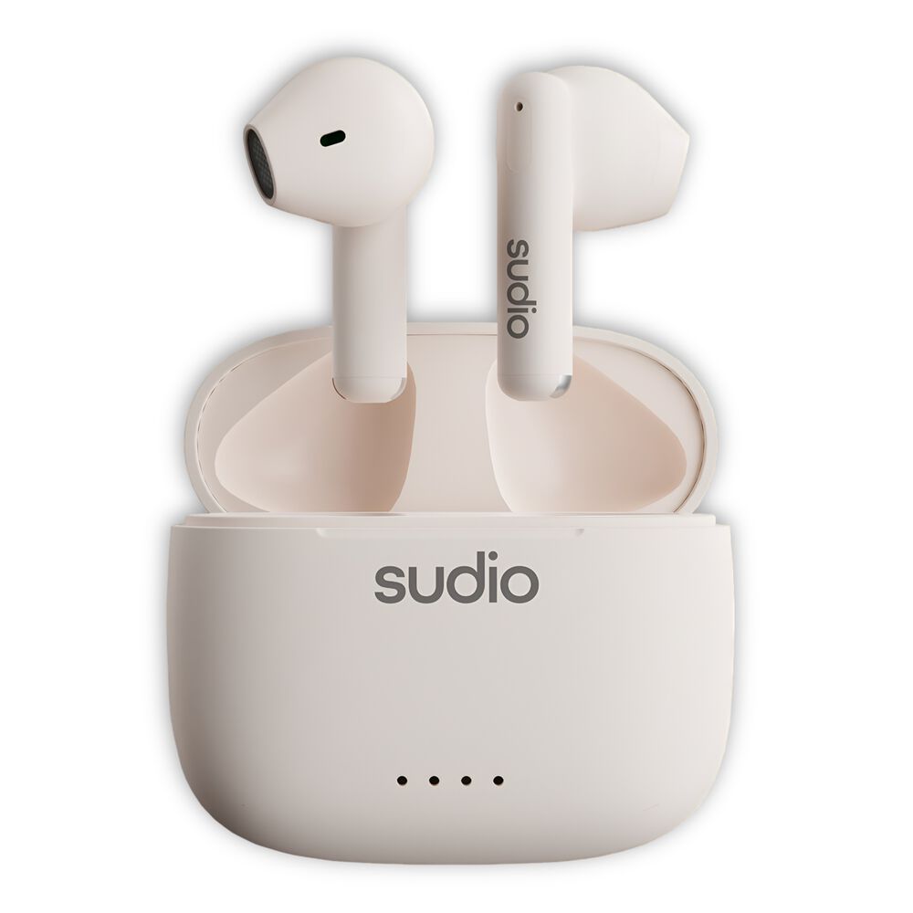 Audífonos Sudio Premium Line Earphones A1 Tws Midnight White image number 1.0