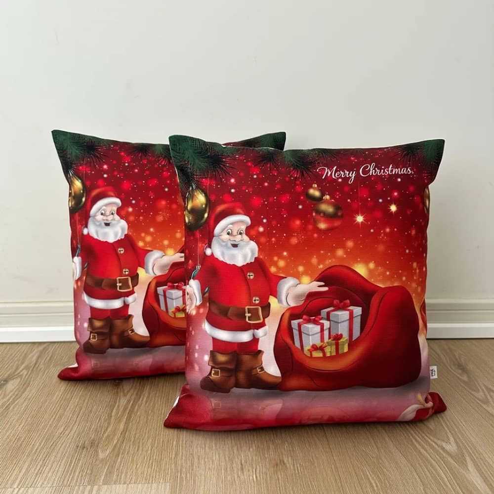 Set De 2 Cojines 45x45cm Navidad - Merry Christmas image number 4.0