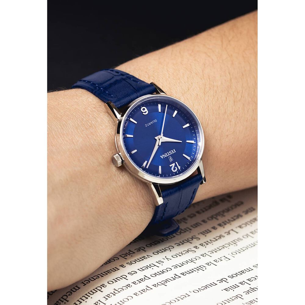 Reloj F20691/4 Festina Azul Mujer Correa Cl&aacute;sico image number 1.0