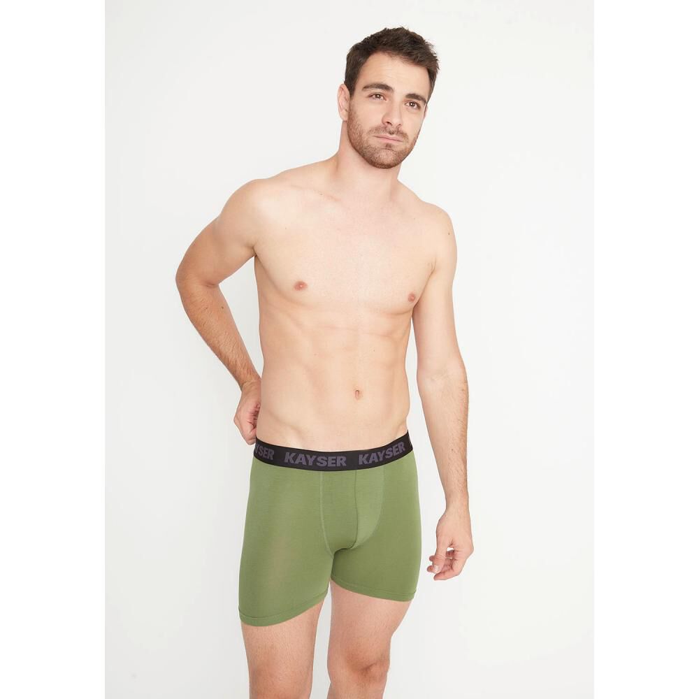 Pack 3 Boxer Largo De Bamboo Kayser image number 4.0