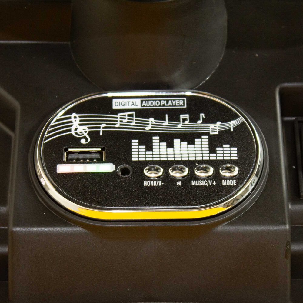 Cami&oacute;n El&eacute;ctrico Retroexcavadora Todoterreno Infantil Amarillo image number 8.0