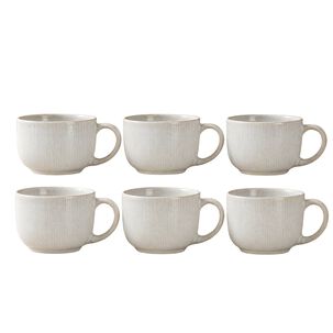 Mug Cer&aacute;mica Sonora Set De 6 530 Ml
