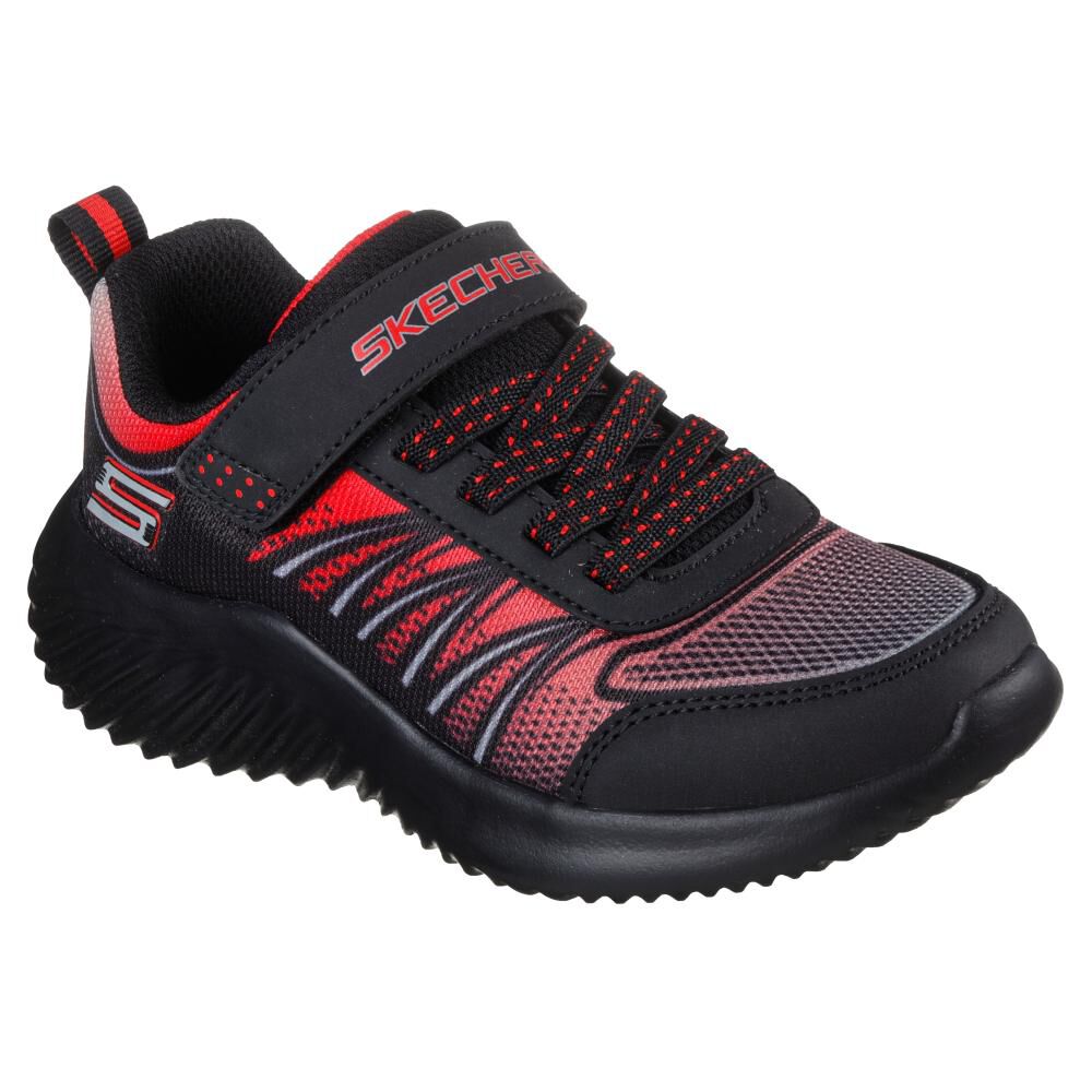 Zapatilla Infantil Nino Skechers Bounder Negro en Oferta compra en Hites
