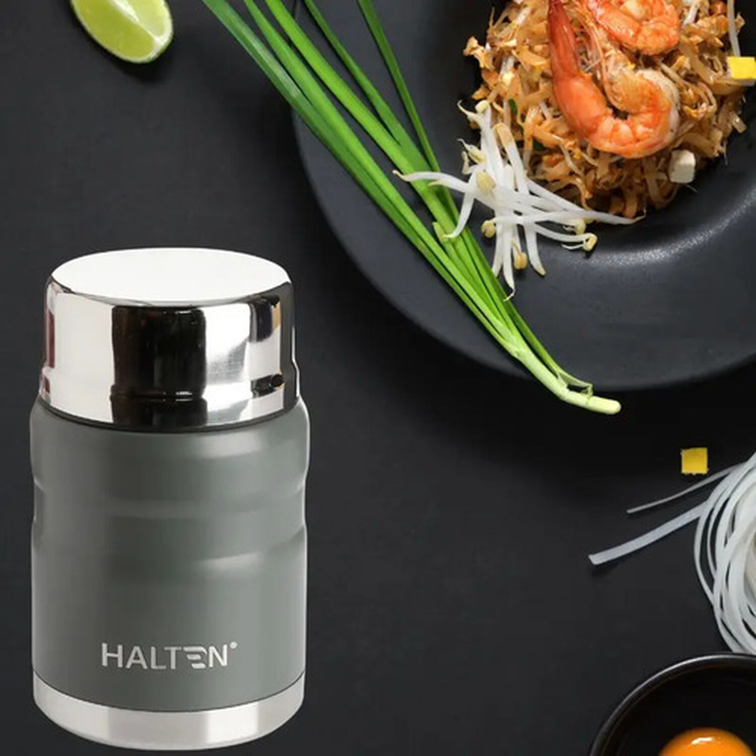 Termo Comida Acero Inox 750 Ml Halten Gris image number 4.0