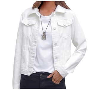 Chaqueta Denim Mezclilla Mujer Chaqueta Denim Mezclilla Mujer