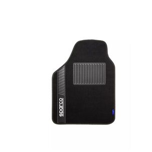 Set 4 Piezas Alfombras Piso Automovil Negro Sparco Ergonomicas