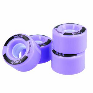 Ruedas Para Patin Hook Purple 54mmx32mm