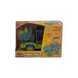 Meta Dino Camion Grande Con Dinosaurios Ass