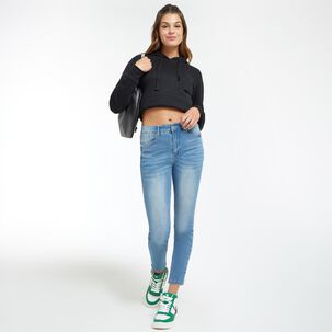 Jeans Tiro Medio Skinny Mujer Freedom