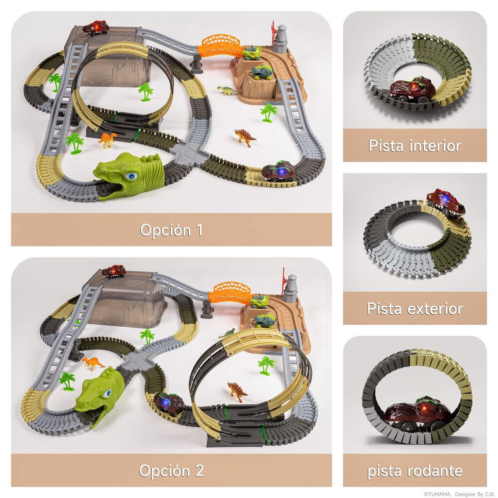 Juguete Did&aacute;ctico Autopista El&eacute;ctrica Caja Tm213 Lubabycas image number 6.0