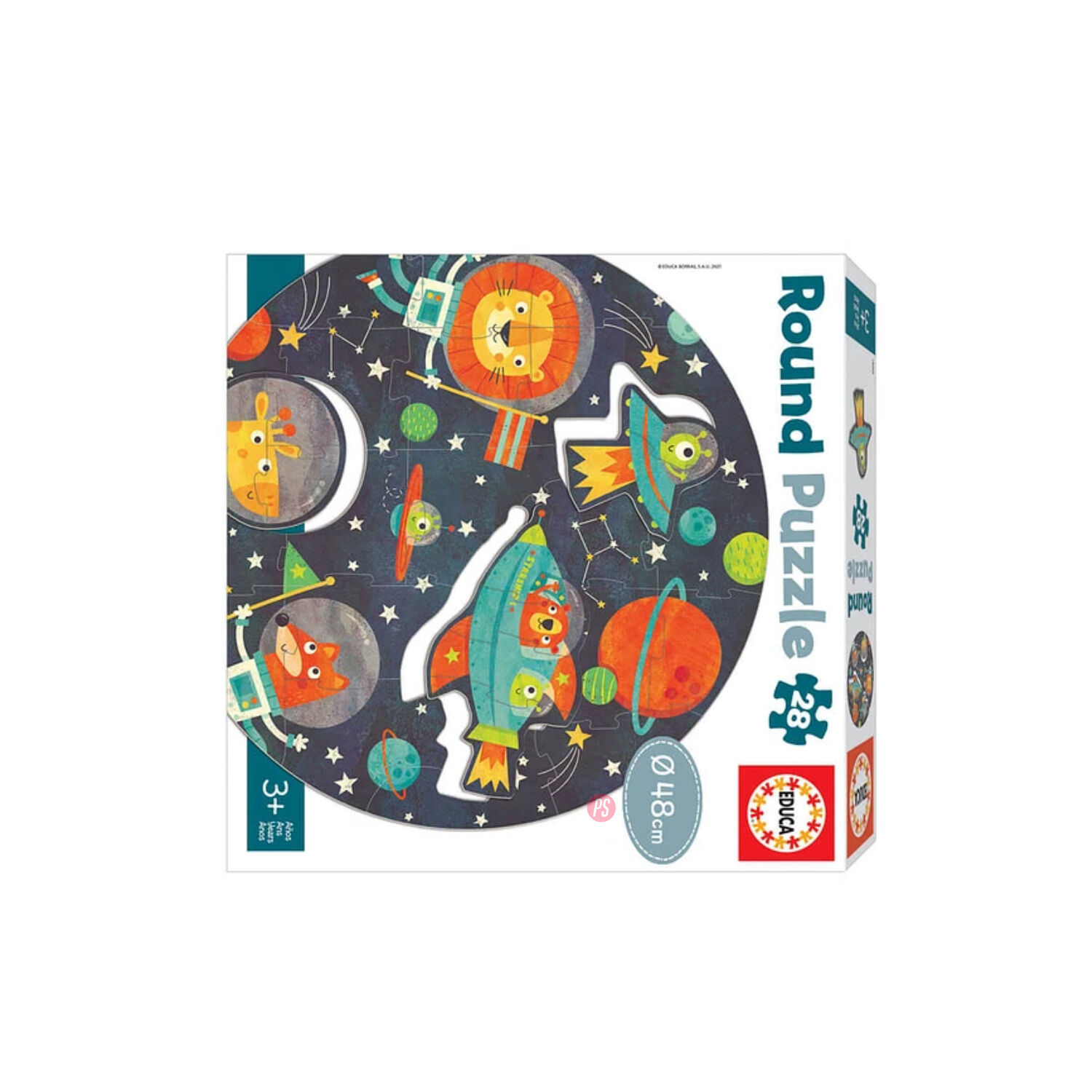 Puzzle 28 Piezas El Espacio 48cm Educa - Ps image number 1.0