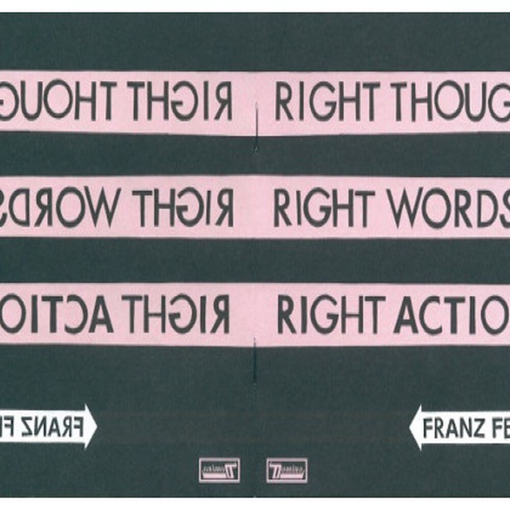 Franz Ferdinand - Right Thoughts, Right Words, Right Action | Cd image number 14.0
