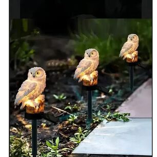 L&aacute;mpara Solar Led De B&uacute;ho Para Jard&iacute;n Y C&eacute;sped.