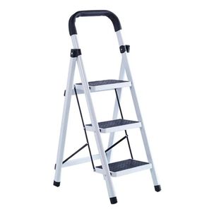 Escalera Plegable Con Pasamanos 3 Niveles Multifuncional