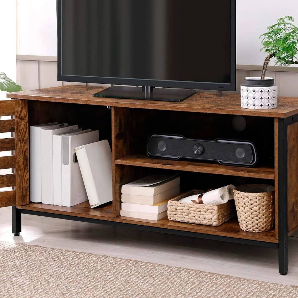 Rack De Tv Rustik Madera Oscura Walnut image number 0.0