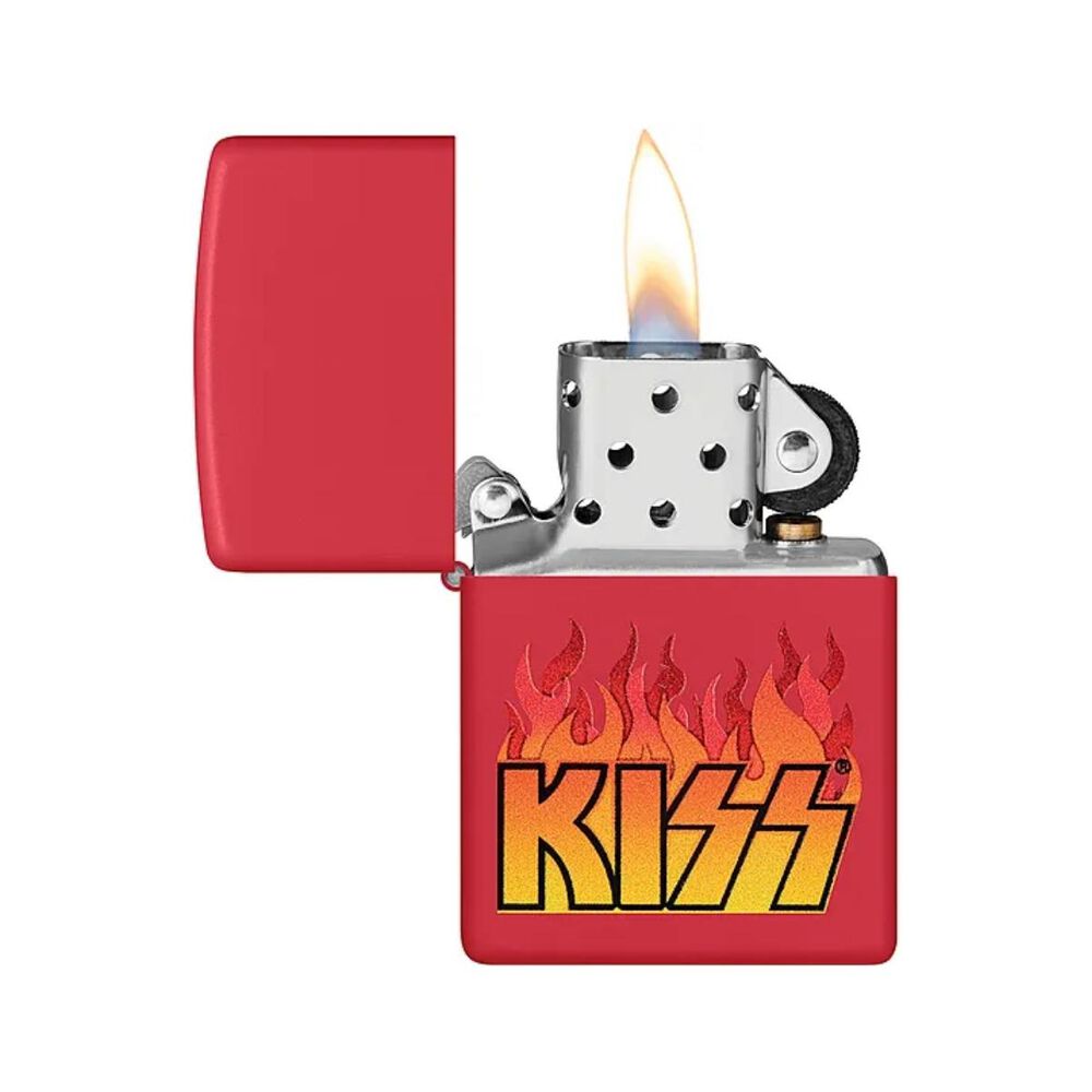 Encendedor Zippo Kiss Design Rojo Zp48642 image number 1.0