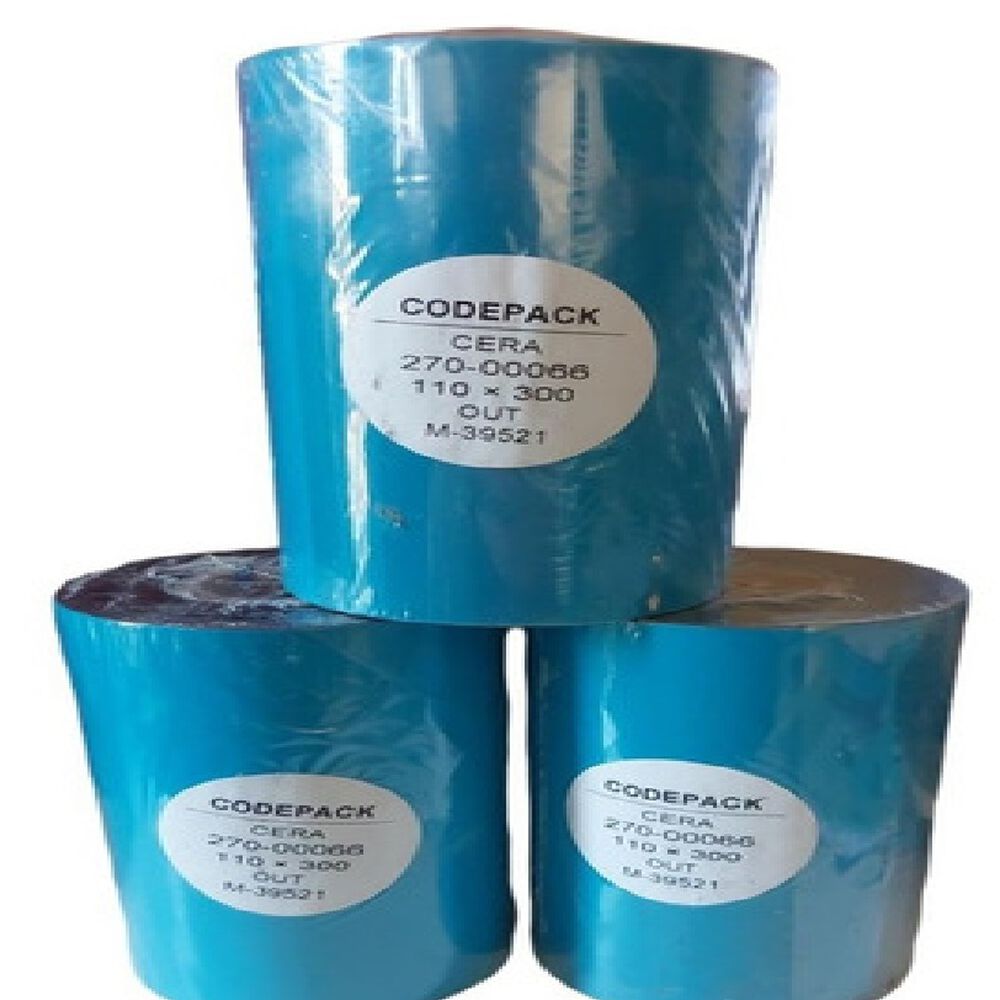 Pack 3 Cintas Transf T&eacute;rmica Cera 110 X 300 Mts. Codepack image number 1.0