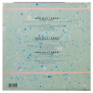 Whitney Houston - How Will I Know | 12" Maxi Single Usado