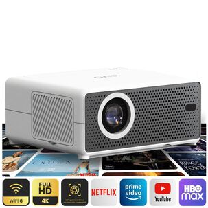 Proyector Portatil Smart Hexa 8000lm Wifi Bt Android Levo