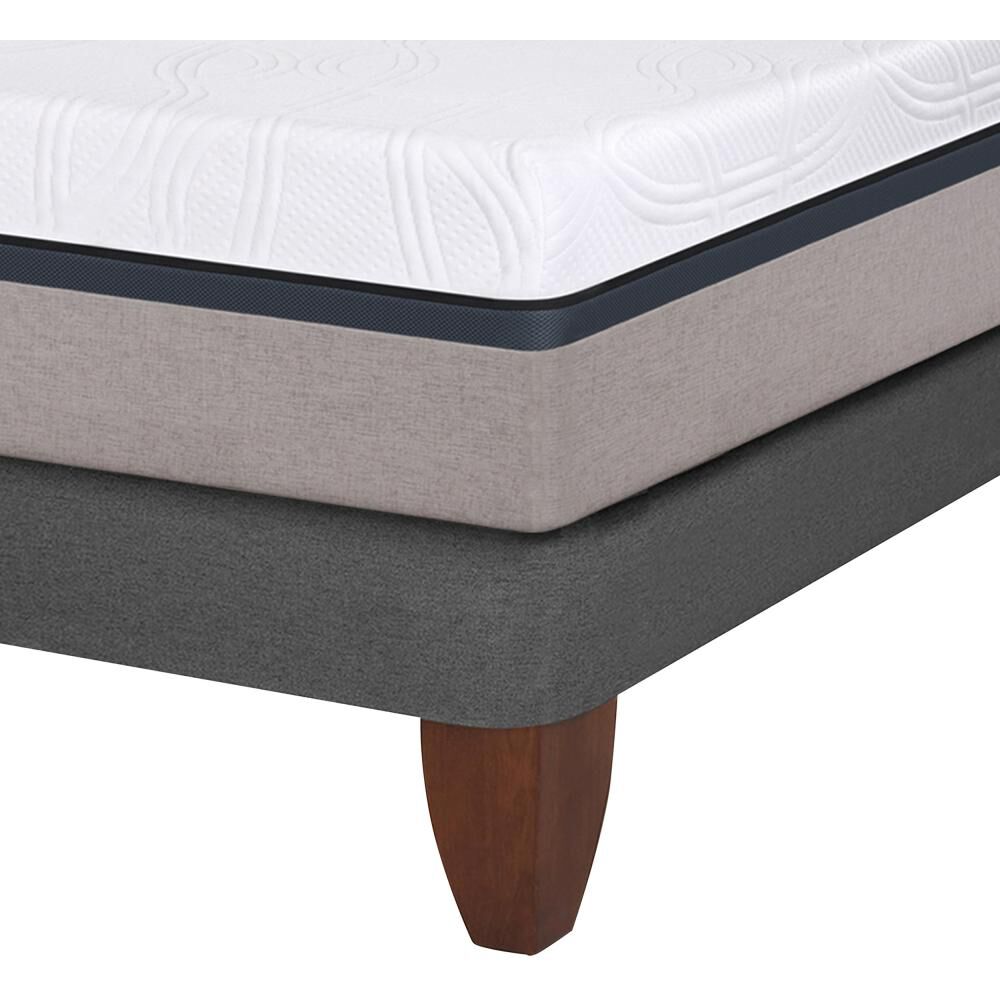 Cama Europea Cic Balance / King / Base Dividida + Set De Maderas image number 3.0