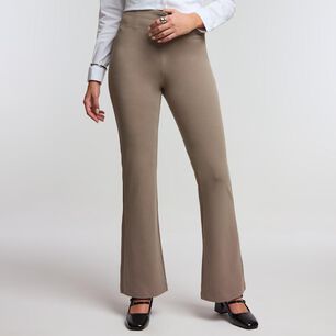Pantal&oacute;n Cintura Elasticada Tiro Alto Wide Leg Mujer Kimera