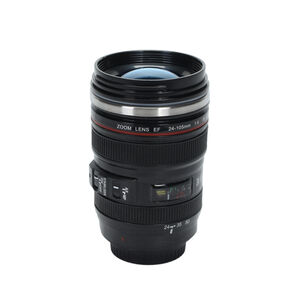 Taza Mug Lente Cámara Acero Inoxidable