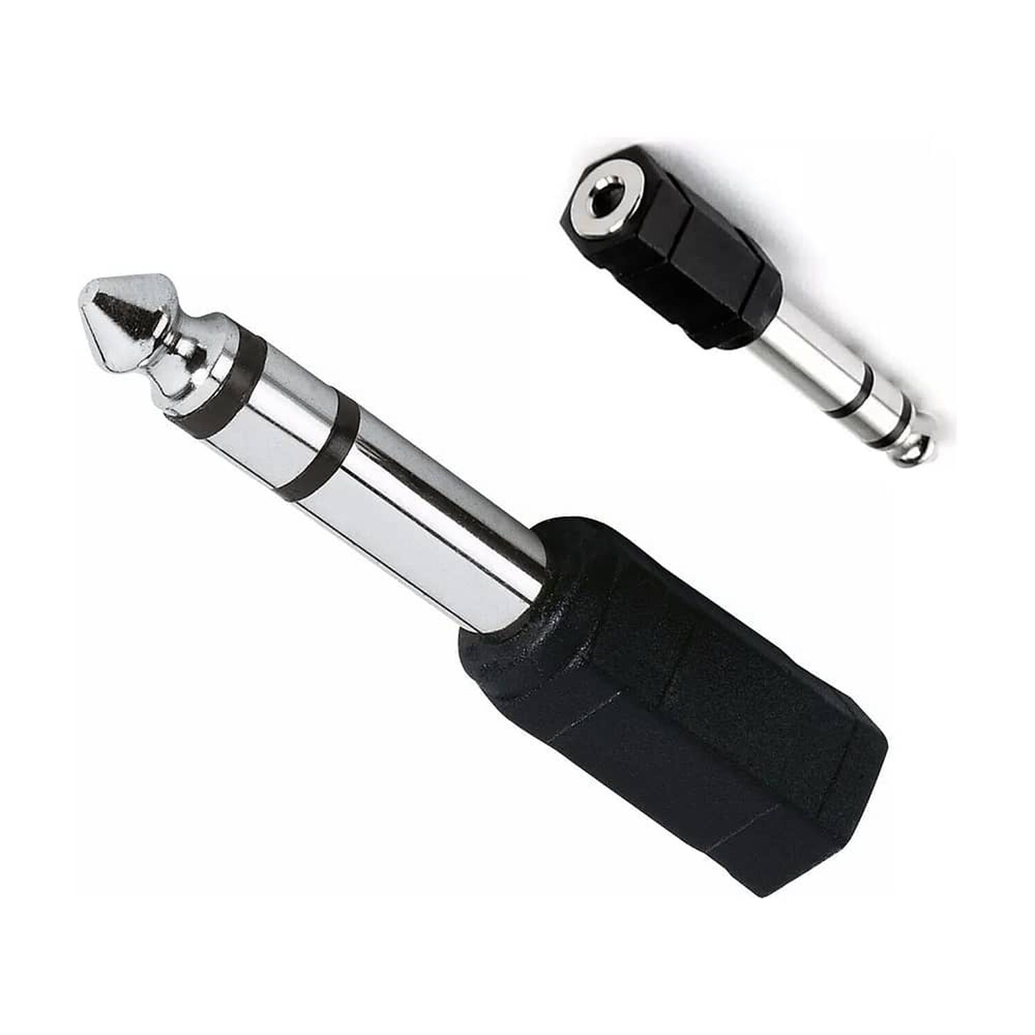 Adaptador De Audio 6.3mm Macho A 3.5mm Hembra Hifi Cav08 image number 2.0